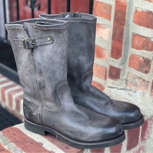 🆕wob Frye boots, charcoal, Sz 8